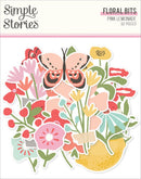 Simple Stories Pink Lemonade - Floral Bits, 26321