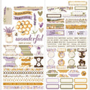 Simple Stories Simple Vintage Lavender Fields - Cardstock Stickers Basic, 26403