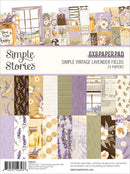 Simple Stories Simple Vintage Lavender Fields - 6x8 Paper Pad, 26423