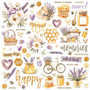 Simple Stories Simple Vintage Lavender Fields - Chipboard Pieces, 26425