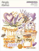 Simple Stories Simple Vintage Lavender Fields - Chipboard Pieces, 26425