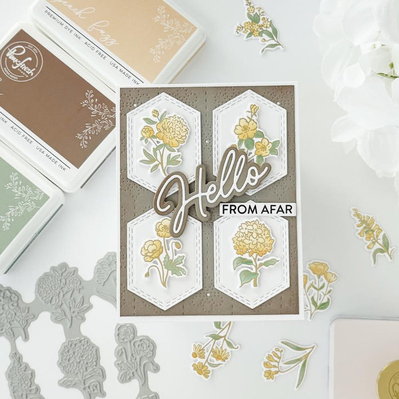 Pinkfresh Studio Press Plate - Beautiful Botanicals, 264824