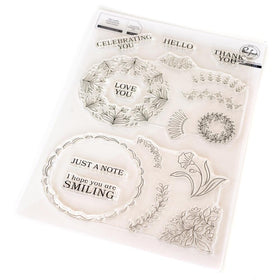 Pinkfresh Stamp Set - Floral Kaleidoscope, 266125