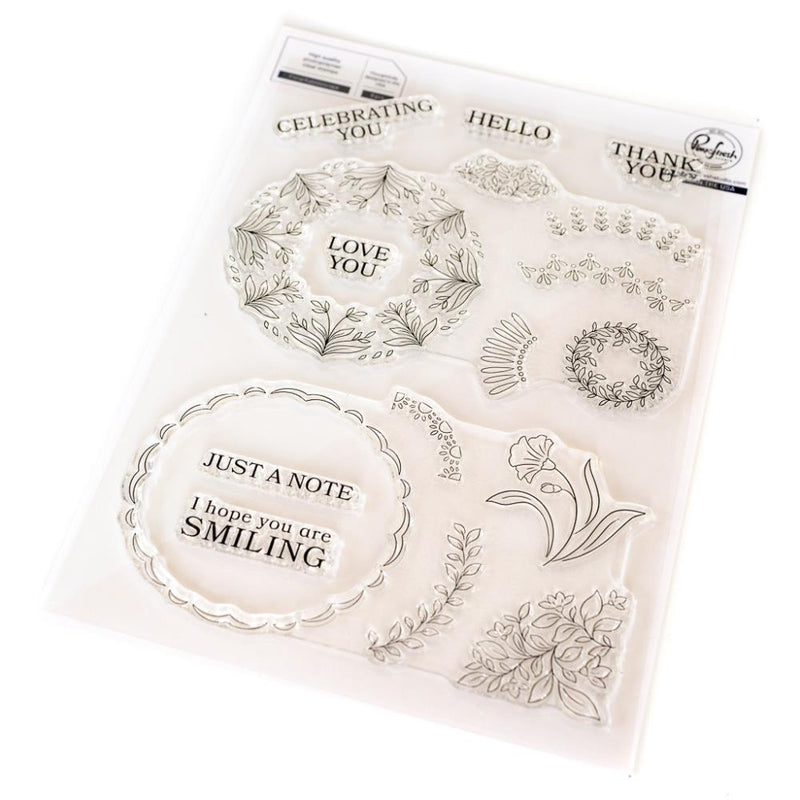 Pinkfresh Stamp Set - Floral Kaleidoscope, 266125