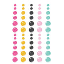 Simple Stories Totally 80's - Glitter Enamel Dots, 26712