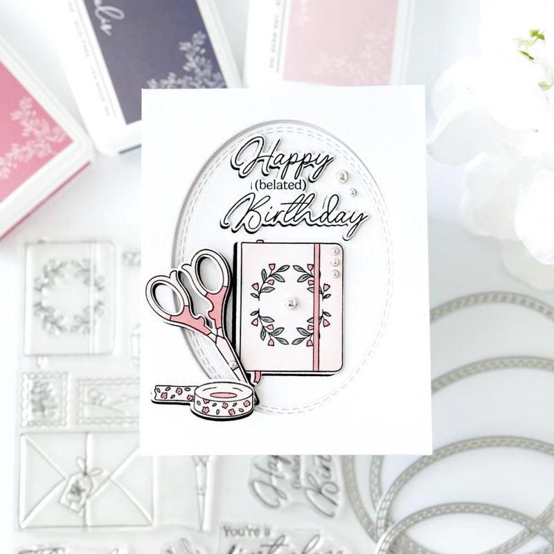 Pinkfresh - Classic Correspondence - Clear Stamps, 267625