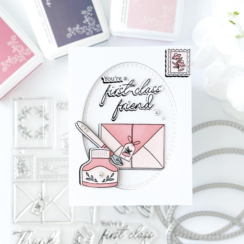 Pinkfresh - Classic Correspondence - Clear Stamps, 267625