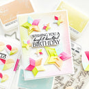 Pinkfresh Studio - Radiating Hearts & Stars - Die, 268225