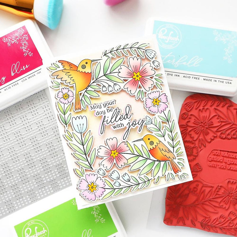 Pinkfresh Studio - Happy Hummingbirds - Cling Stamps, 268525