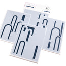 Pinkfresh Studio Elevated Rainbows - Stencils, 269325