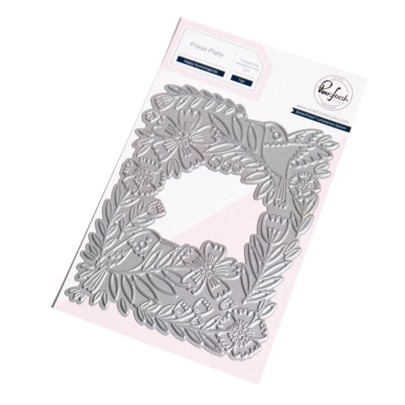 Pinkfresh Studio Press Plate - Happy Hummingbirds, 270925