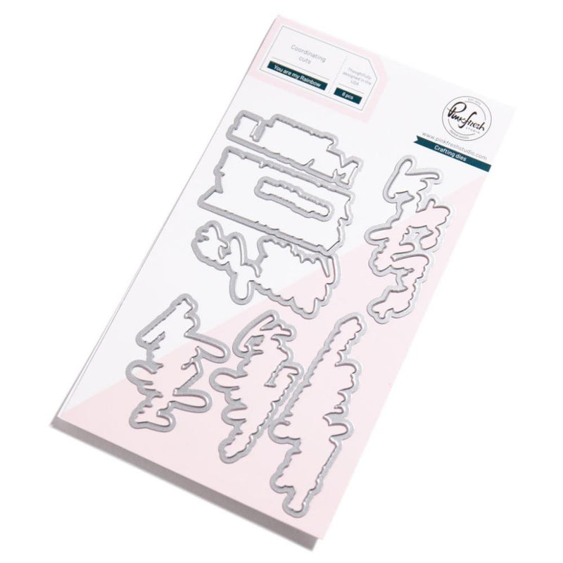 Pinkfresh Studio - You Are My Rainbow - Crafting Dies, 271125