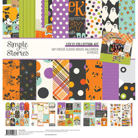 Simple Stories Say Cheese Classic Mouse Halloween  - 12x12 Collection Kit, 27200