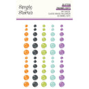 Simple Stories Say Cheese Classic Mouse Halloween - Glitter Enamel Dots, 27223