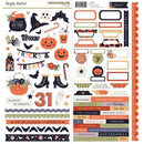 Simple Stories Frightful Fun - Cardstock Stickers - Icons, 27301