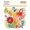 Simple Stories Pumpkins & Plaid - Floral Bits, 27421