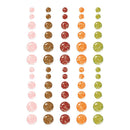 Simple Stories Pumpkins & Plaid - Glitter Enamel Dots, 27424
