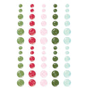 Simple Stories Kringle & Co. - Glitter Enamel Dots, 27524