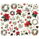 Simple Stories Simple Vintage Old-Fashioned Christmas - Floral Bits, 27628