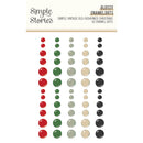 Simple Stories SV Old-Fashioned Christmas - Glossy Enamel dots, 27632