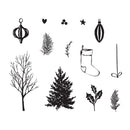 Simple Stories Stamps & Die Bundle - Simple Vintage Evergreen Memories, BD-1139