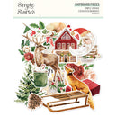Simple Stories Simple Vintage Evergreen Memories - Chipboard Pieces, 27825