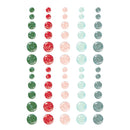 Simple Stories Simple Vintage Evergreen Season. - Glitter Enamel Dots, 27832