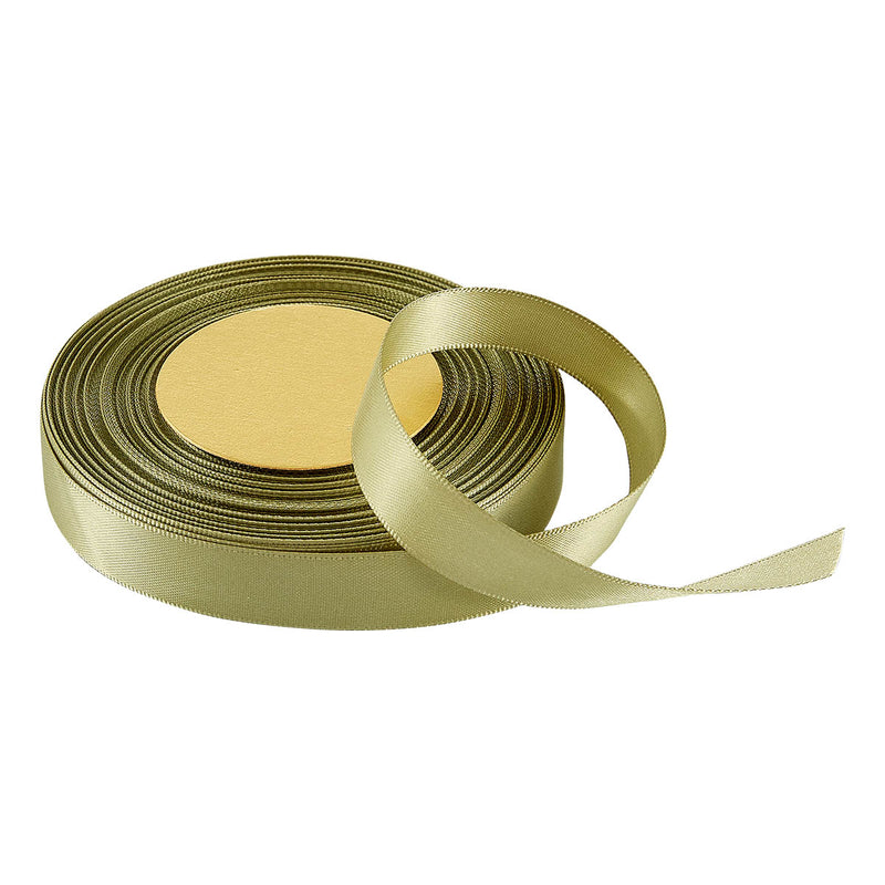 Spellbinders - Vivant Double Faced Satin Ribbon - Green Gold, 3301.2516.67