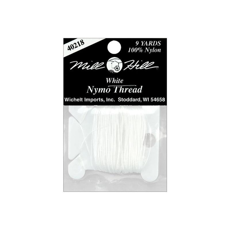 Mill Hill Nymo Beading Thread 9yd - White, 40218 by Mill Hill