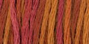 DMC 6-Strand Color Variations - Chilean Sunset, 417F 4130