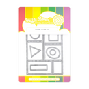 Waffle Flower Die Set - Postage Collage, 421382