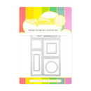 Waffle Flower Die Set - Postage Collage Mini Slimline, 421588
