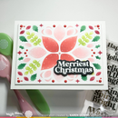 Waffle Flower Stencil - Winter Floral, 421755