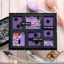 Waffle Flower Die Set - Postage Collage Blocks, 421830