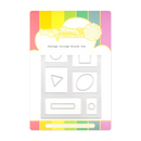 Waffle Flower Die Set - Postage Collage Blocks, 421830