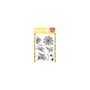 Waffle Flower Stamp Set - Postage Collage Spider Web, 421833