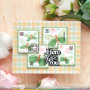 Waffle Flower Stencil - Postage Collage Spring Breeze, 421943