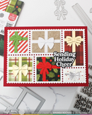 Waffle Flower Die Set - A7 Postage Collage Blocks, 421947