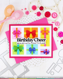 Waffle Flower Stencil - Postage Collage Gifts, 421963