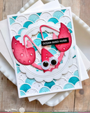 Waffle Flower Panel Die - Jolly Wave, 422115