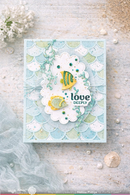 Waffle Flower Panel Die - Jolly Wave, 422115