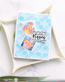 Waffle Flower Coloring Stencil - Jolly Wave, 422116