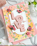 Waffle Flower Die Set - Lady Bug, 422304