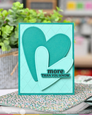 Waffle Flower Die Set - Double Stitched Hearts, 422320