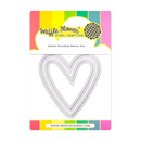 Waffle Flower Die Set - Double Stitched Hearts, 422320