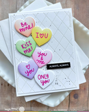 Waffle Flower Die Set - Shape of My Heart, 422322