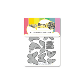 Waffle Flower Die Set - Postage Collage Garden Critters, 422344