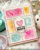 Waffle Flower Die Set - Nesting Piercing Classic Labels, 422358