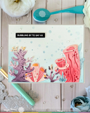 Waffle Flower Stencil - Happy Bubbles, 422423