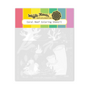 Waffle Flower Coloring Stencil - Coral Reef, 422426